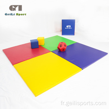 Tapis d&#39;exercice doux de gymnastique de jeu doux d&#39;intérieur d&#39;enfants